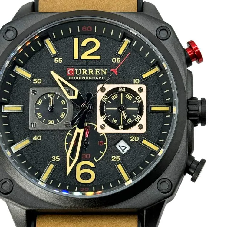 OROLOGIO DA POLSO PER UOMO ANALOGICO QUADRANTE BIANCO CINTURINO METALLO Curren 8022044403786 - Foto 10